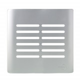 Placa p/ 12 Interruptores ( especial) 4x4 - Novara Prata